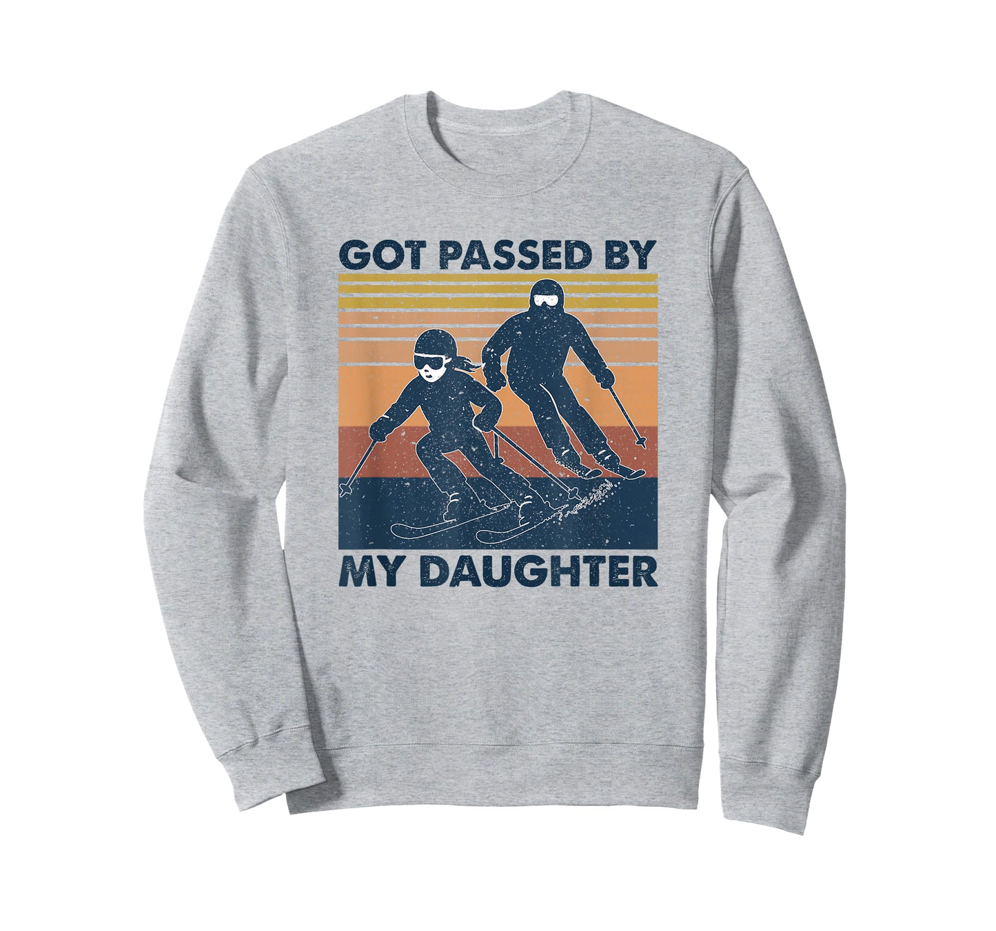 Got Passed by My Daughter Funny Skiing T-Shirt