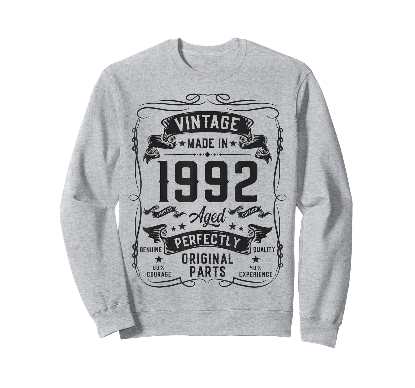 Vintage 1992 34yr 34th Birthday Gifts for Men 34 Years Old T-Shirt