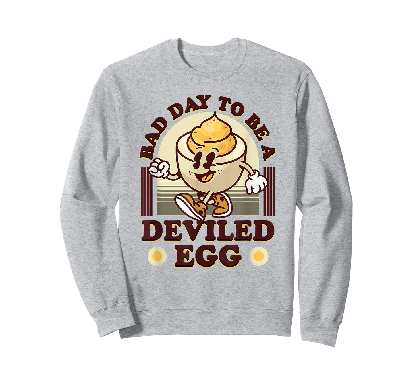 Bad Day to Be a Deviled Egg Funny Thanksgiving Eggs Dinner T-Shirt