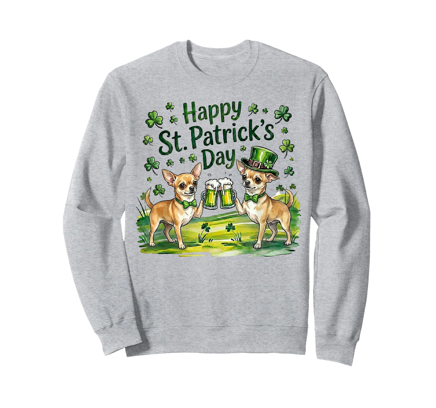 St Patrick’s Day Chihuahua Dog T-Shirt