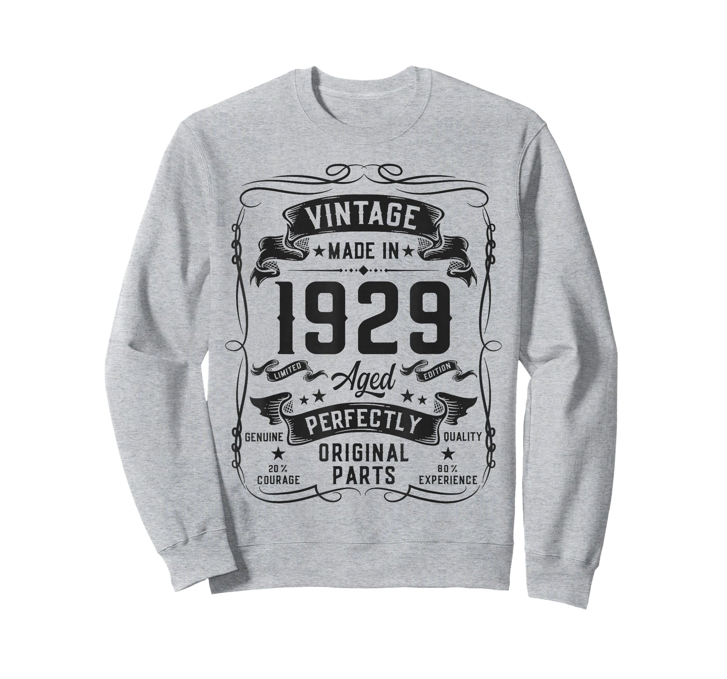 Vintage 1929 97yr 97th Birthday Gifts for Men 97 Years Old T-Shirt