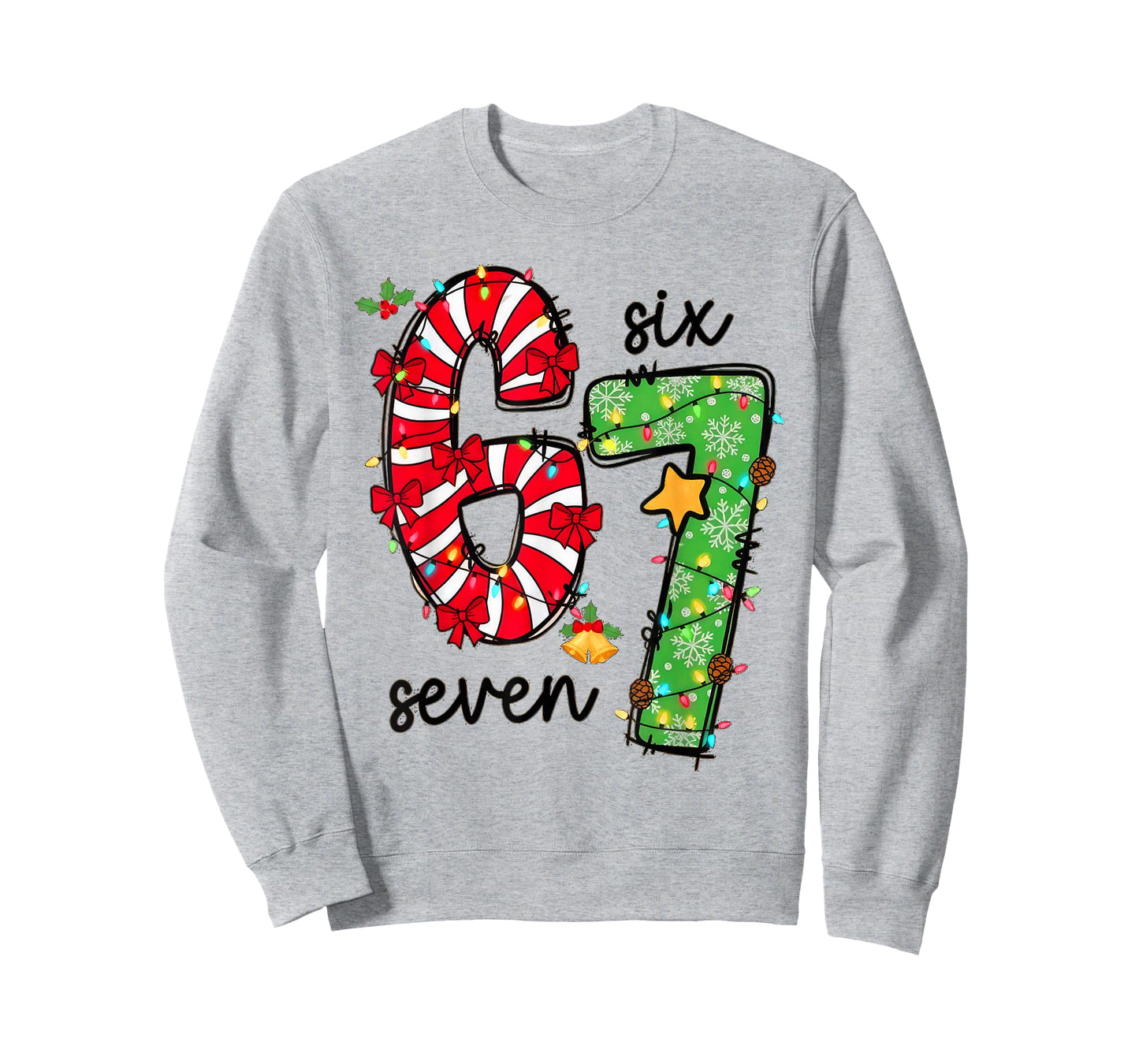67 Meme Six Seven for Kids Women Men Boys Girls Christmas T-Shirt