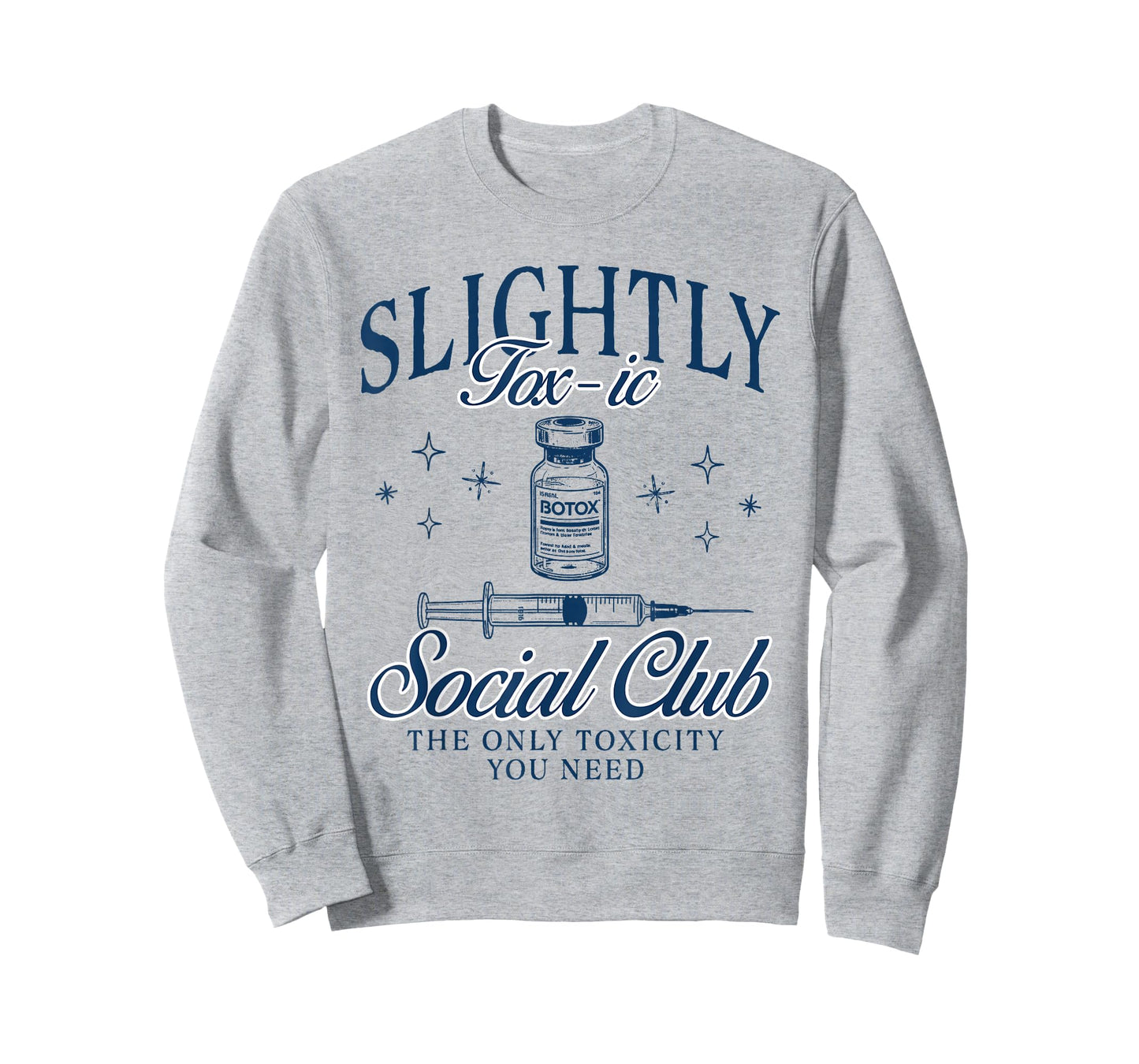 Botox Dealer Nurse Injector Slightly Tox-ic Social Club T-Shirt