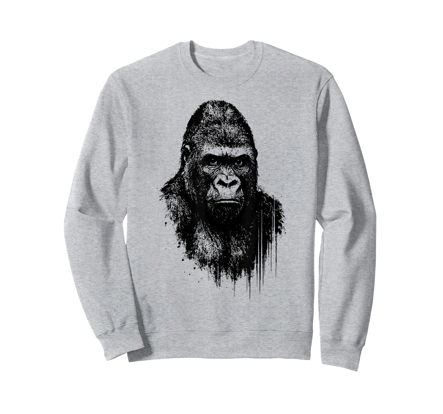 Cool Gorilla Ink Art Urban Jungle Wild Power Portrait Grunge T-Shirt