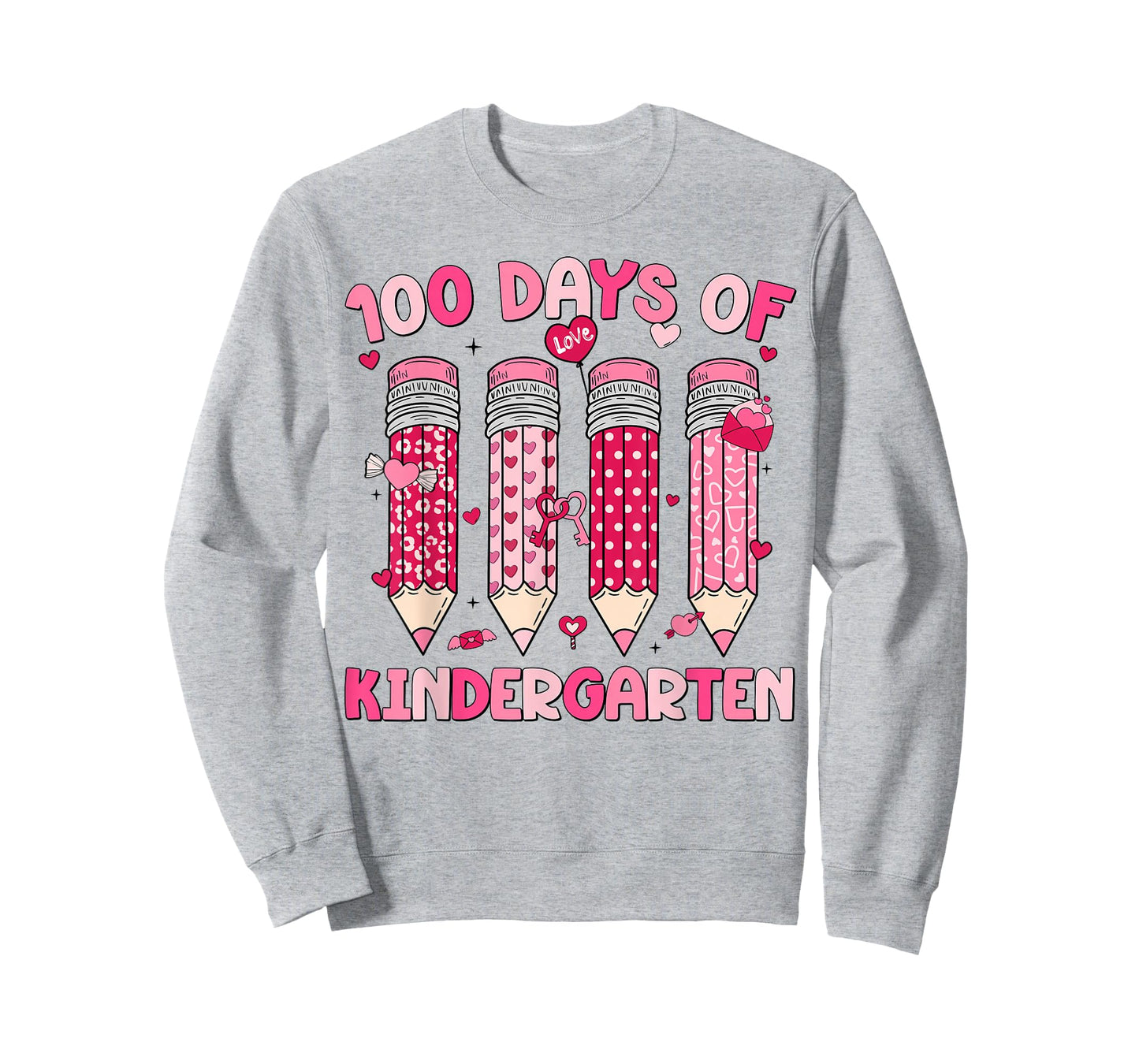 100th Day of School Kindergarten for Students Teacher Kids T-Shirt