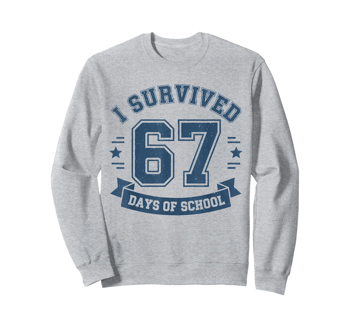 I Survived 67 Days of School Students Teachers 67 Meme Kids T-Shirt