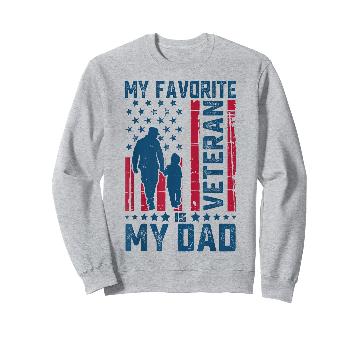 Father Veterans Day My Favorite Veteran is My Dad for Kids T-Shirt