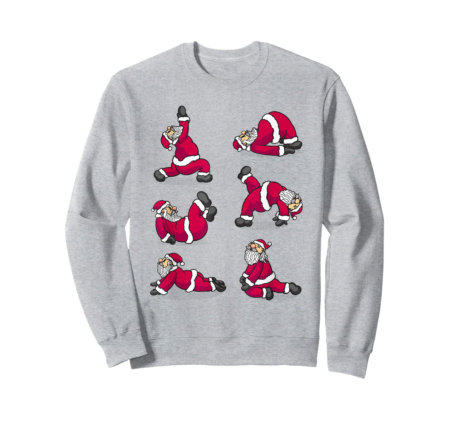 Santa Claus Practice Yoga T-Shirt