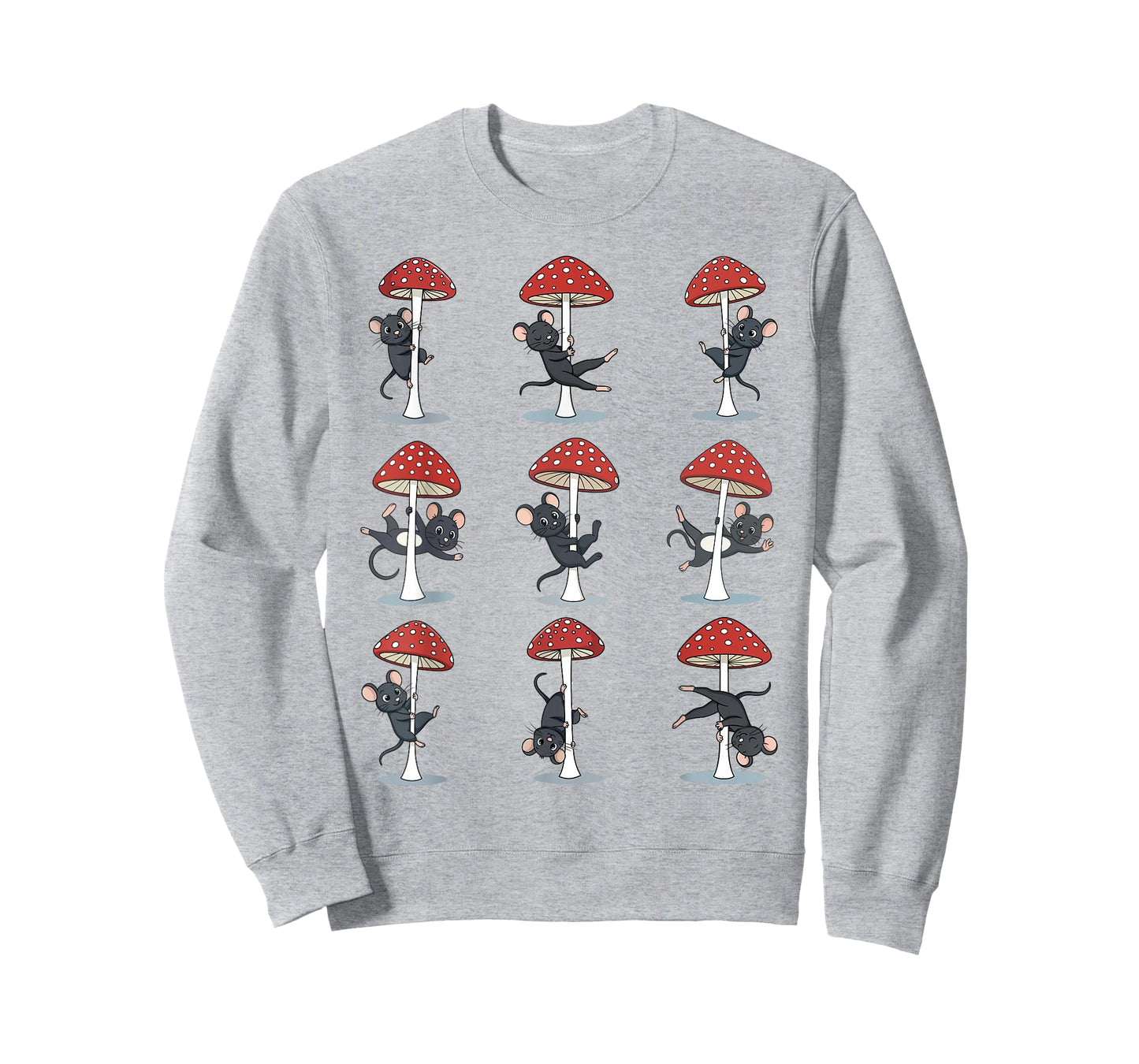 Mouse Pole Dancing Lover Mushroom Pole Dancer Funny T-Shirt