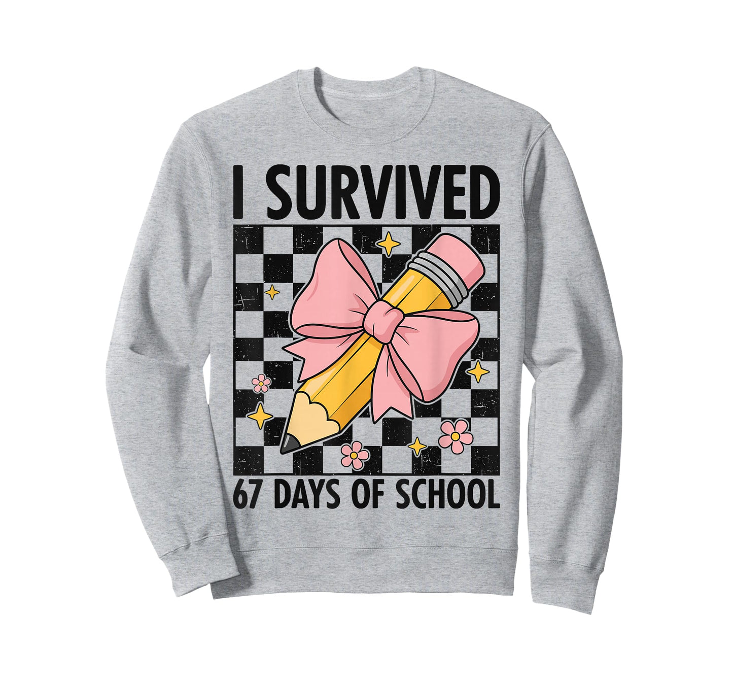 I Survived 67 Days of School Six Seven Meme for Men Women T-Shirt