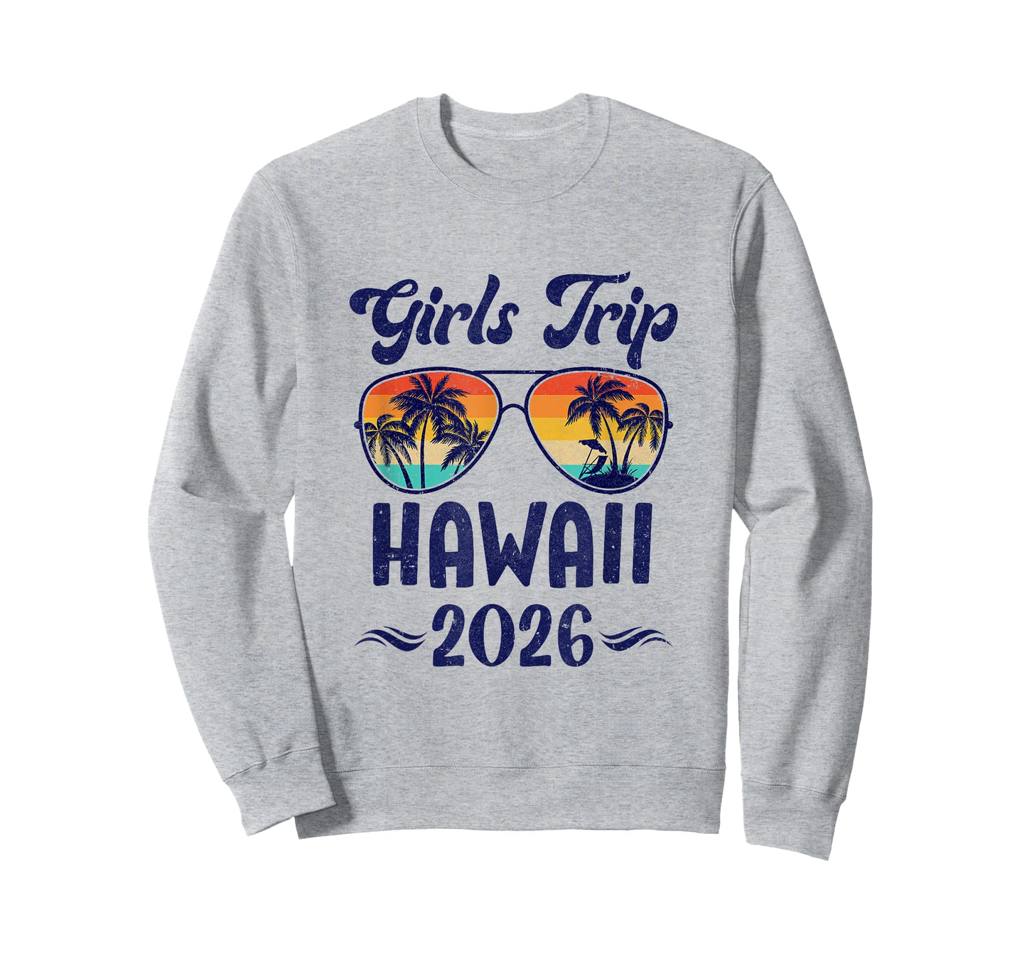 Hawaii Girls Trip Beach Vacation 2026 Matching Group T-Shirt