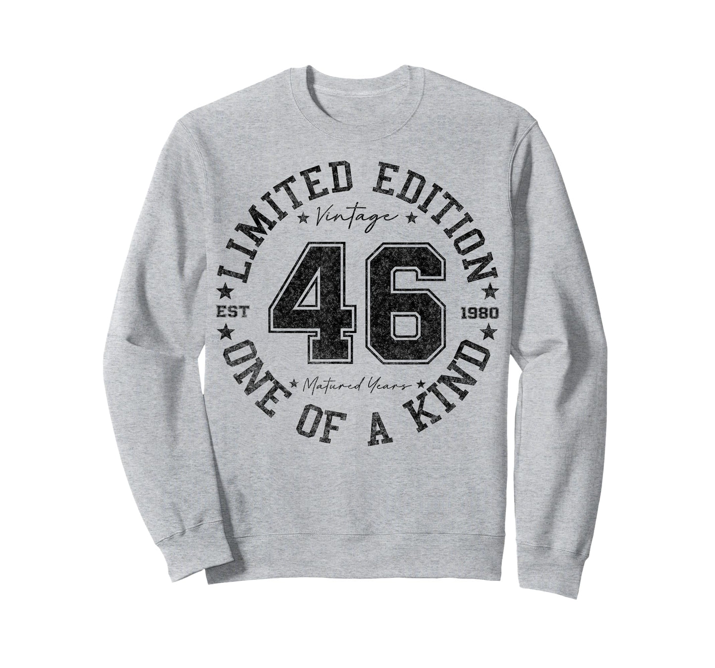 46 Year Old Gifts Vintage 1980 Limited Edition 46th Birthday T-Shirt