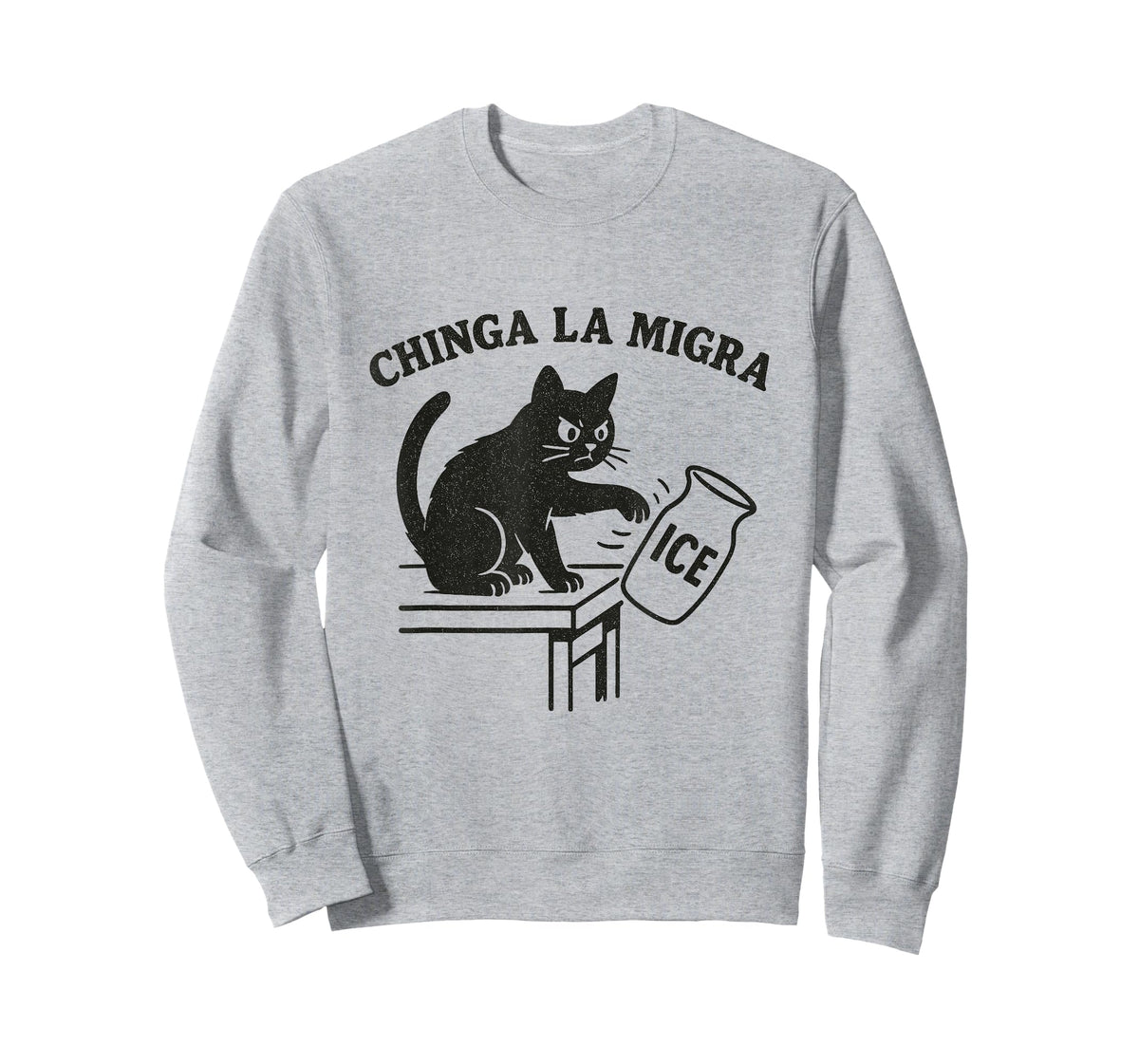 Chinga La Migra Funny Cat T-Shirt