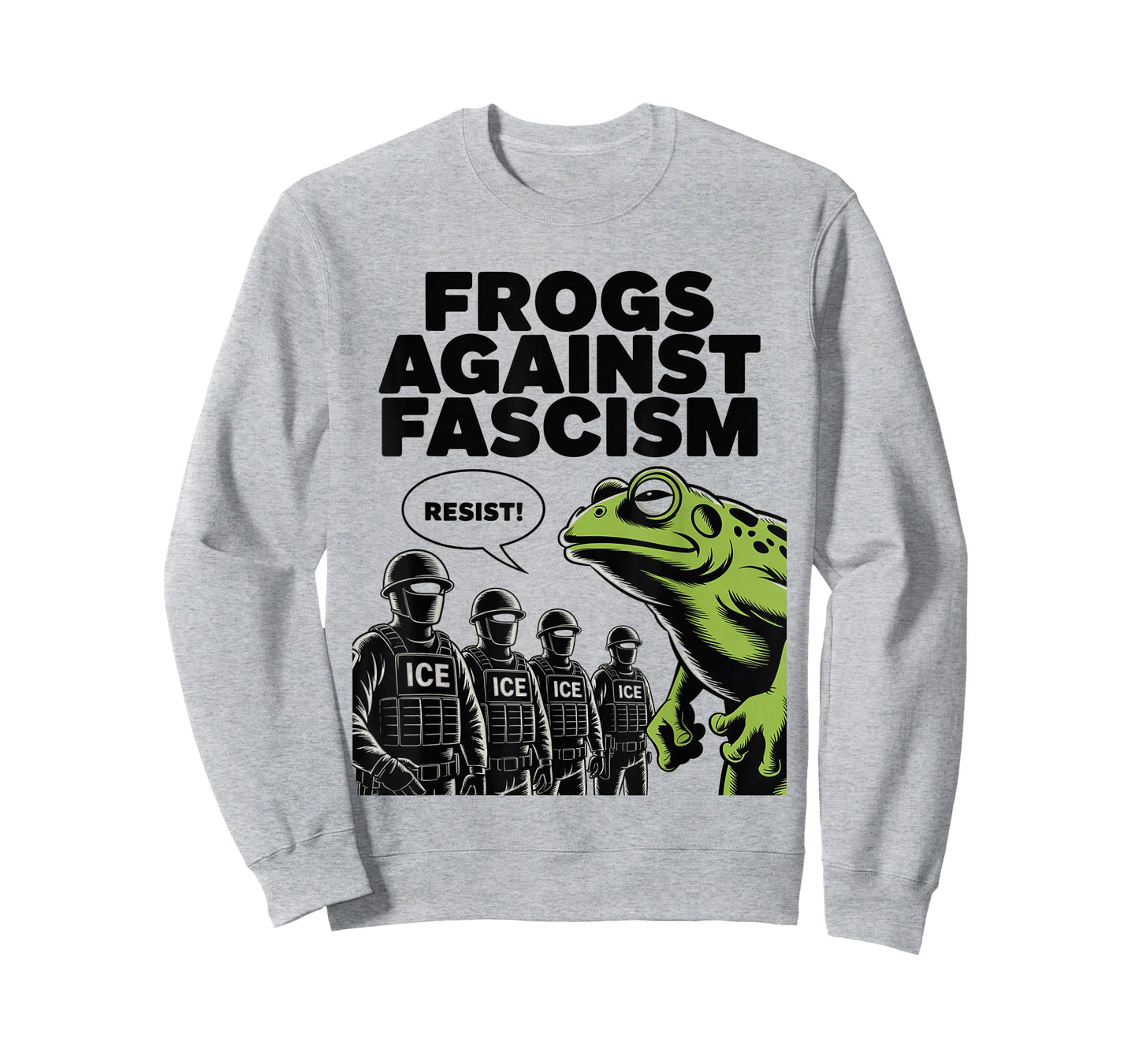 Frogs Against Fascism Frog Fascist USA 50501 No Kings Resist T-Shirt