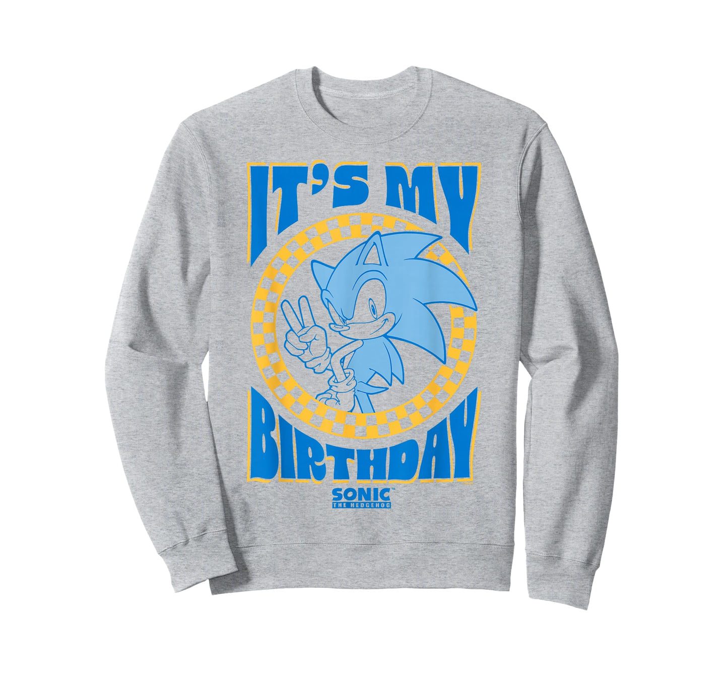 Sonic The Hedgehog It's My Birthday Cool Sonic Pose Poster T-Shirt