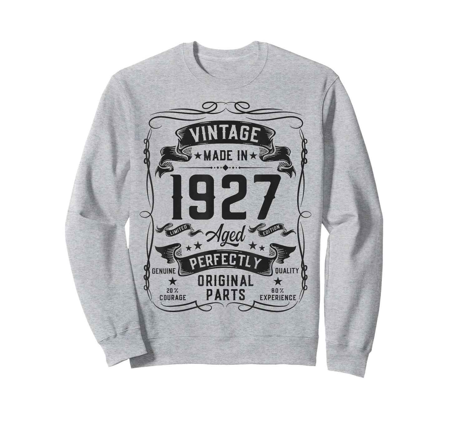 Vintage 1927 99yr 99th Birthday Gifts for Men 99 Years Old T-Shirt