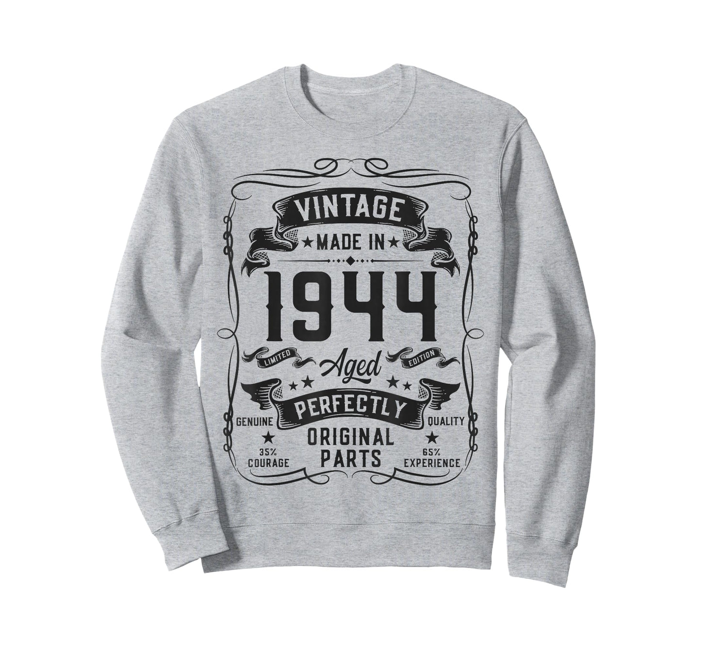 Vintage 1944 82yr 82nd Birthday Gifts for Men 82 Years Old T-Shirt