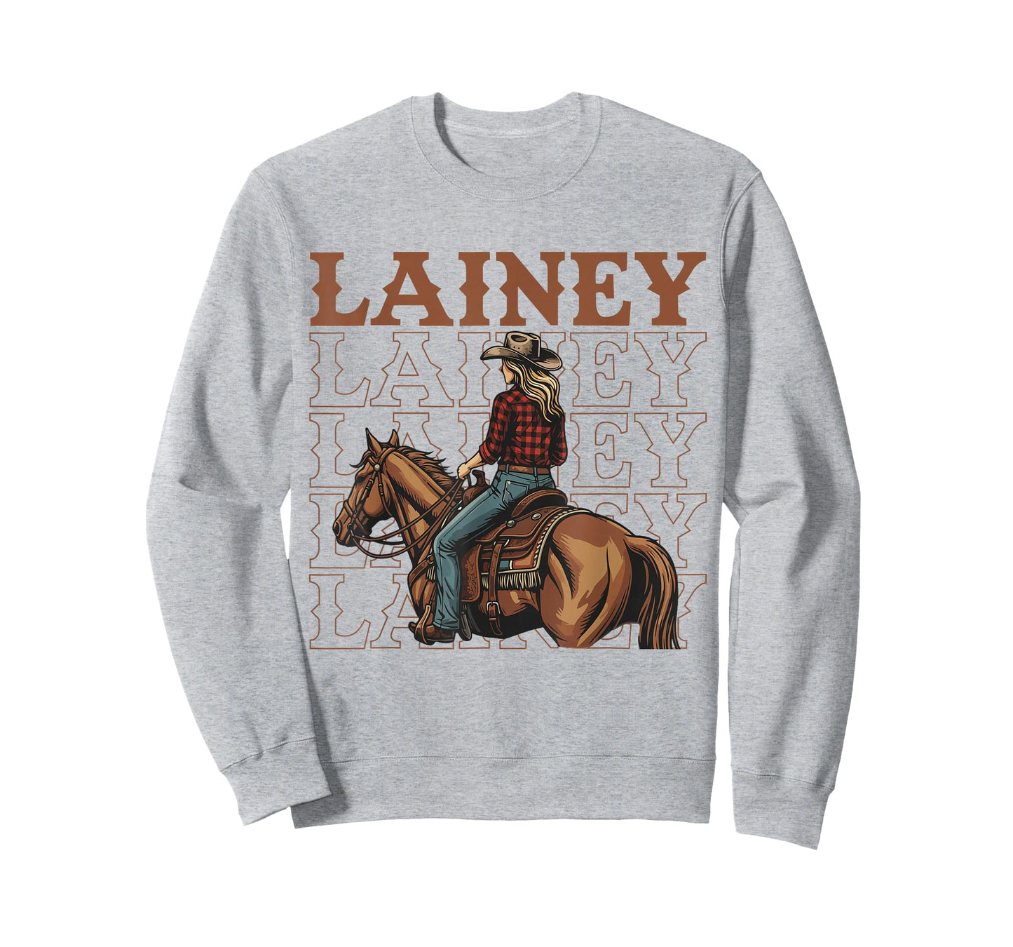 Retro Lainey Name Girl Personalized | Lainey Cowgirl T-Shirt