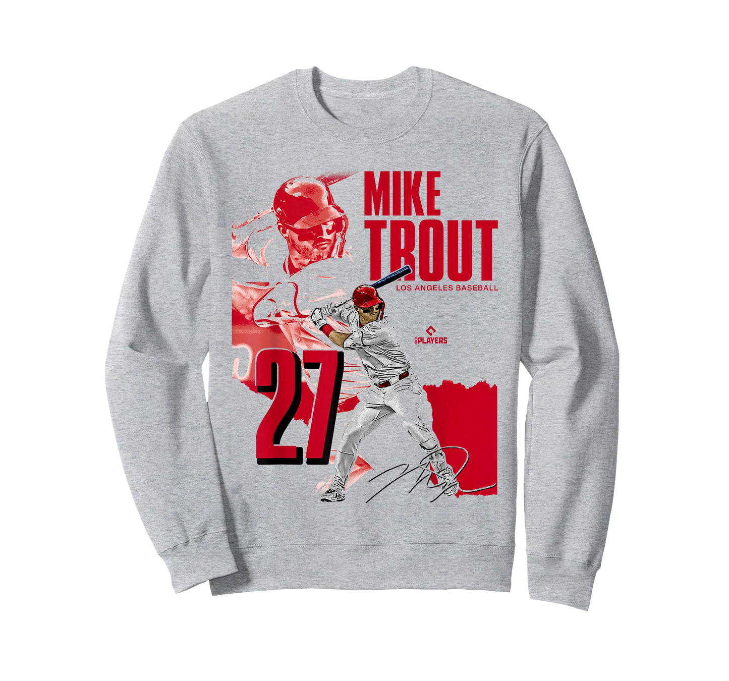 Mike Trout | Los Angeles A MLB Baseball Players| MLBMTR304N T-Shirt