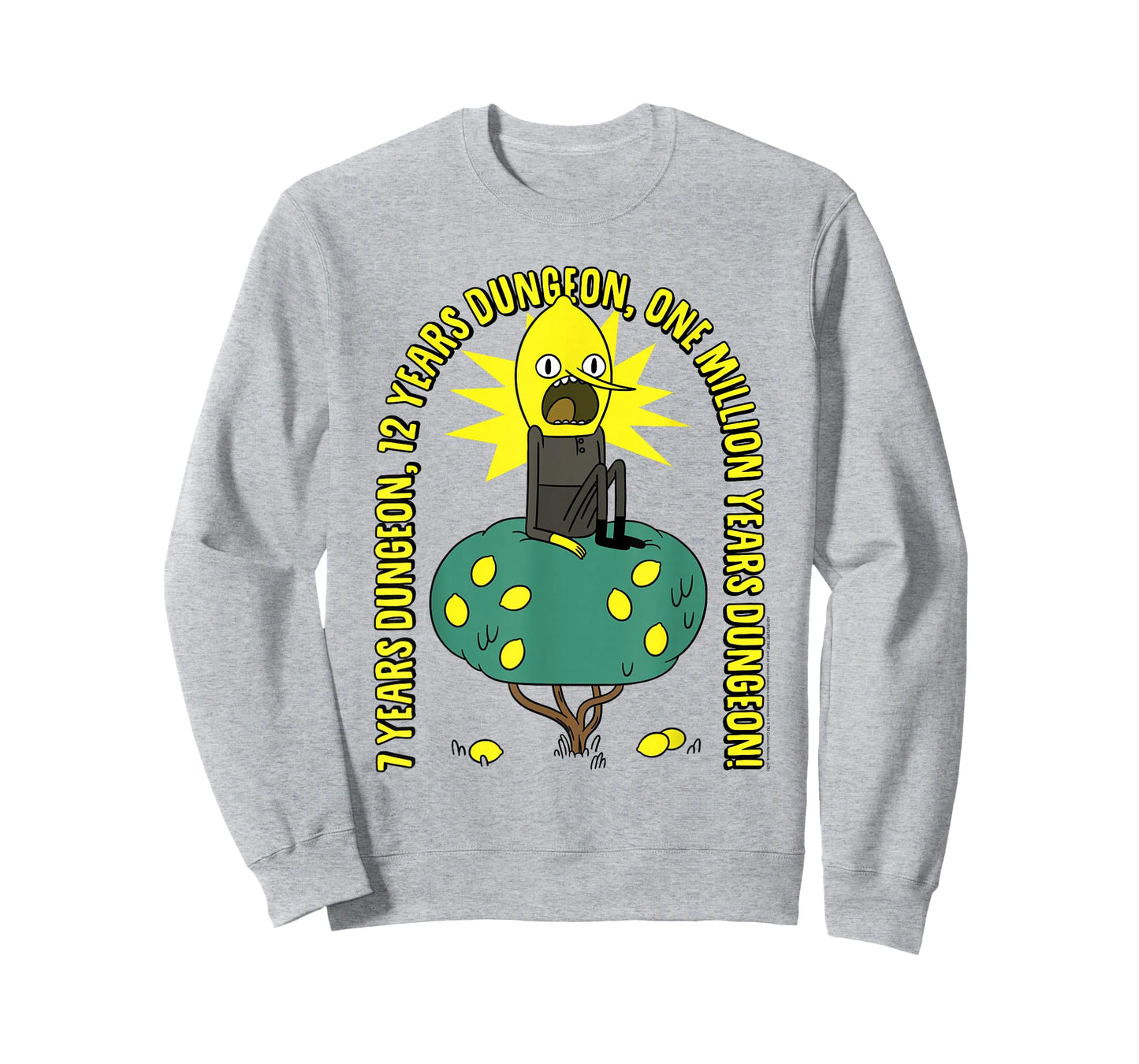 Adventure Time Lemongrab Unacceptable Dungeon Cartoon T-Shirt