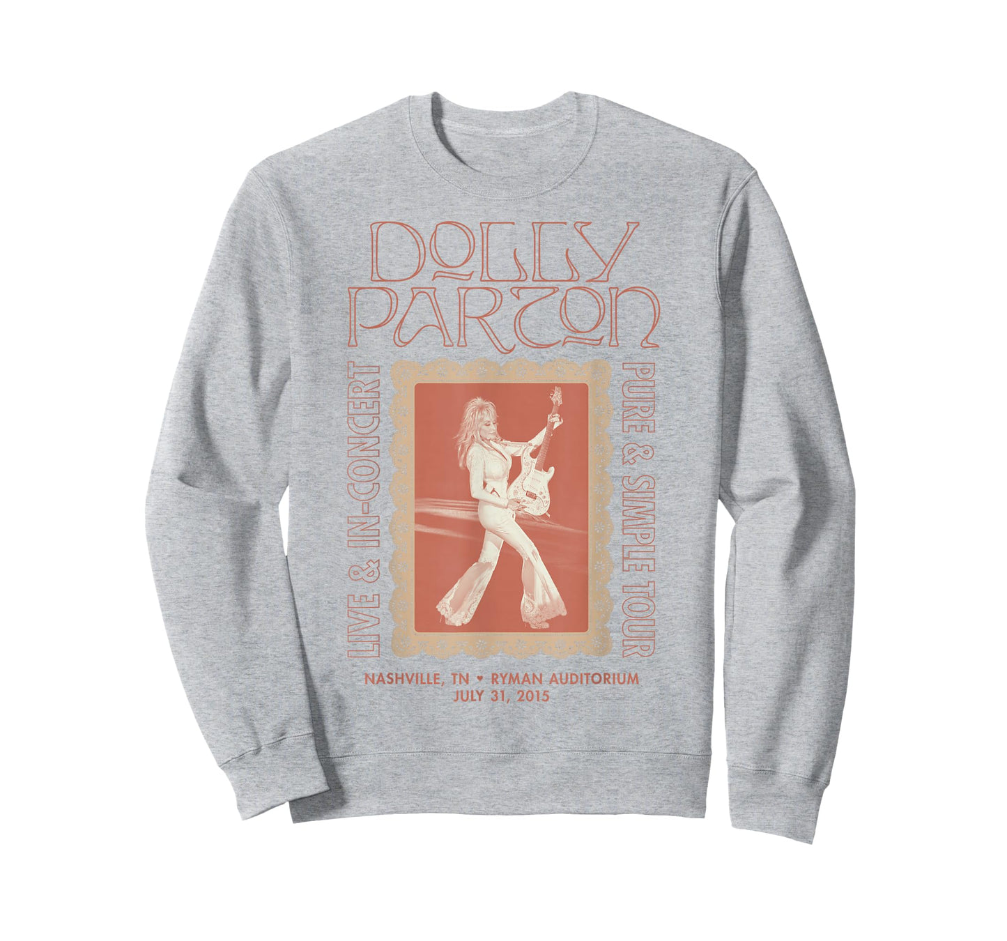 Dolly Parton Live & in-Concert Pure & Simple Tour Nashville T-Shirt