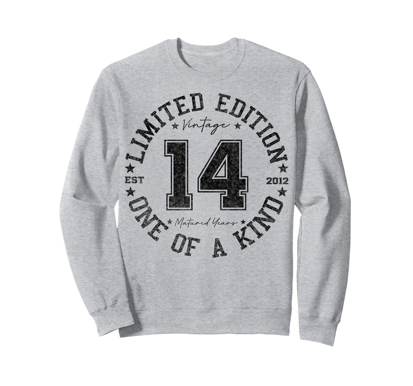 14 Year Old Gifts Vintage 2012 Limited Edition 14th Birthday T-Shirt