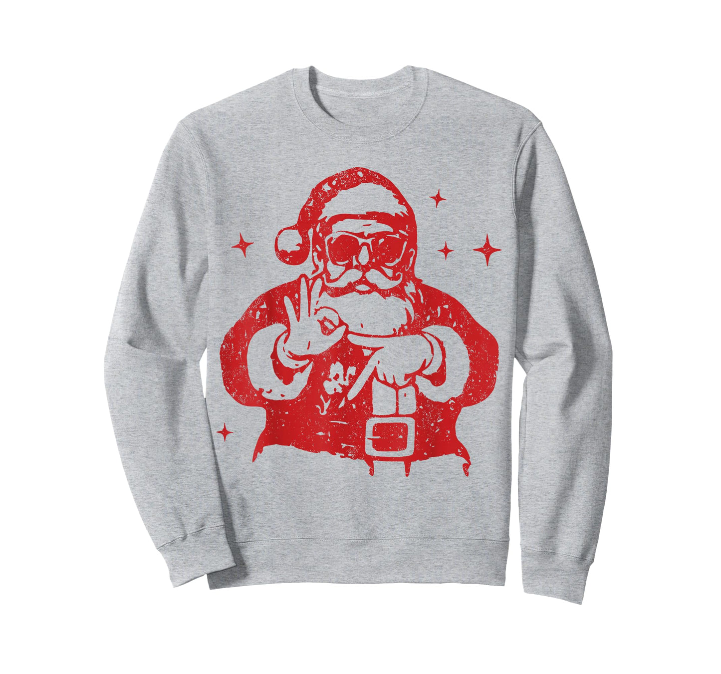 Retro Six Seven Santa 67 Hands Sign Funny Math Teacher T-Shirt