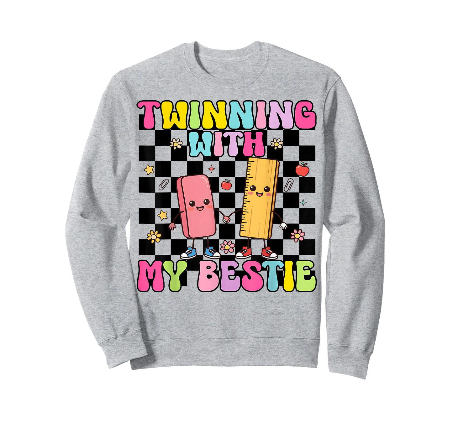 Twinning with My Bestie Spriit Week Matching Kids Girls T-Shirt