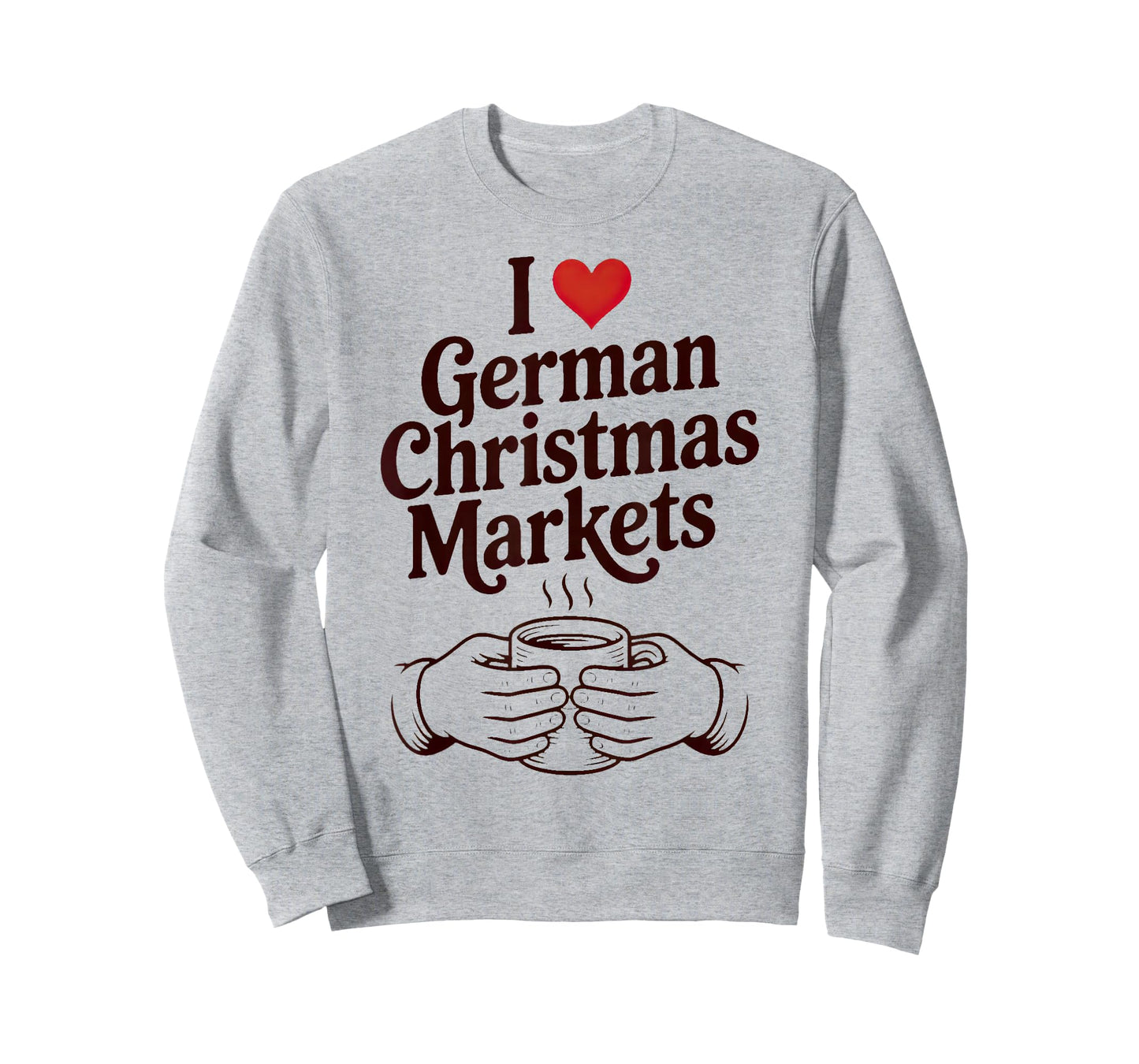 Advent Christkindlsmarkt I Love German Christmas Markets T-Shirt