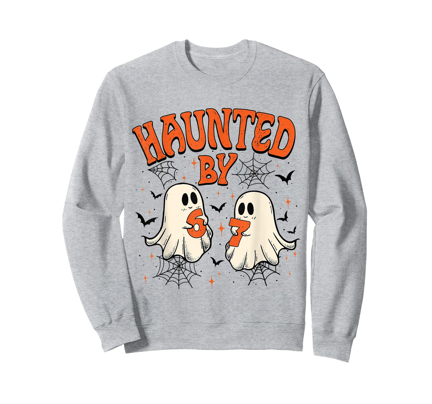 Haunted by 67 Funny Six Seven Meme 6 7 Halloween Costume Kid T-Shirt