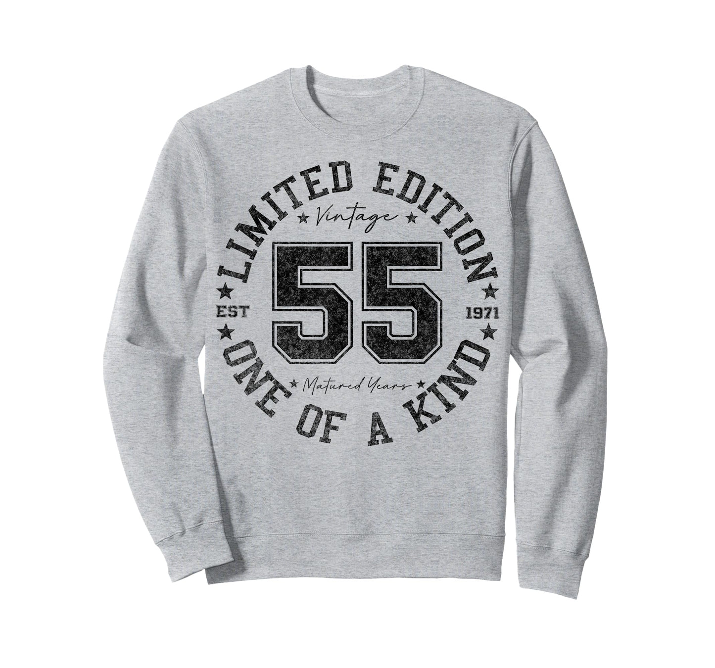 55 Year Old Gifts Vintage 1971 Limited Edition 55th Birthday T-Shirt