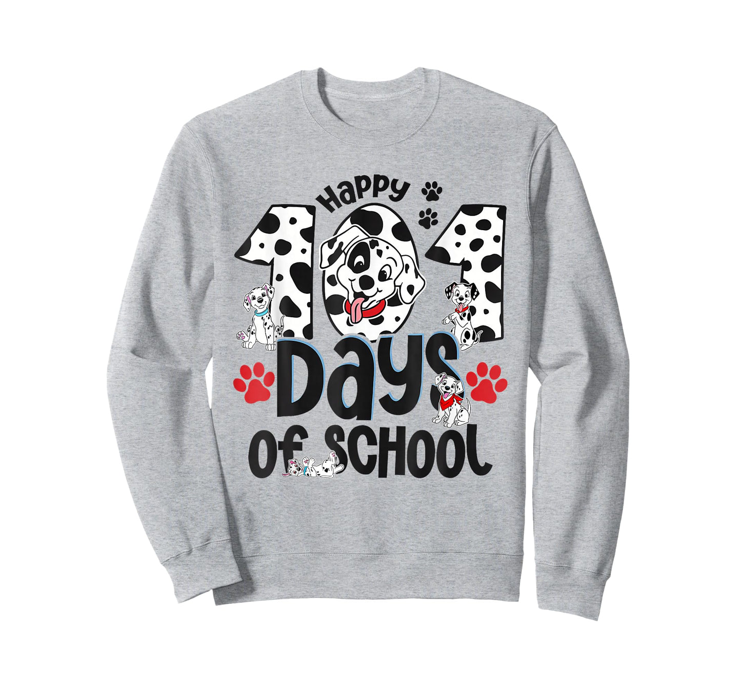 Happy 101 Days School Cute Dog 100 Days Smarter Student Kids T-Shirt