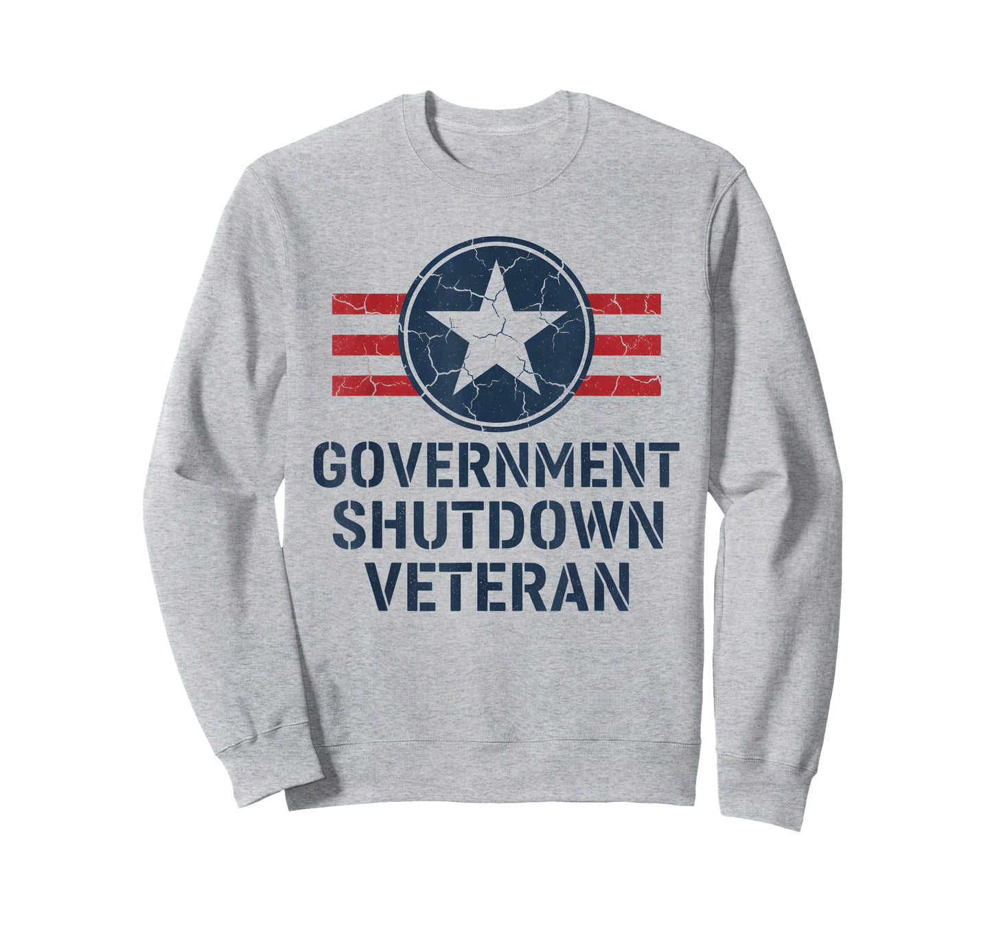Vintage Government Shutdown Veteran T-Shirt