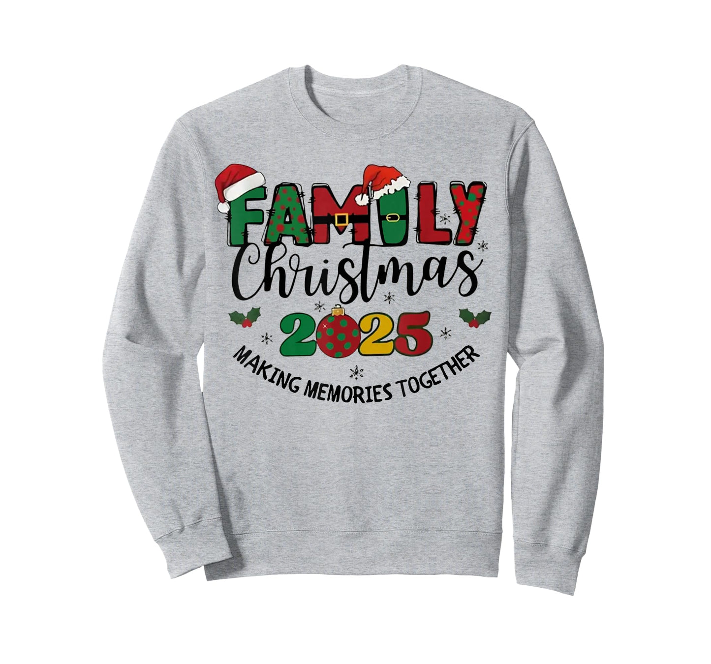 We are Family Christmas 2025 Making Memories Together Xmas T-Shirt