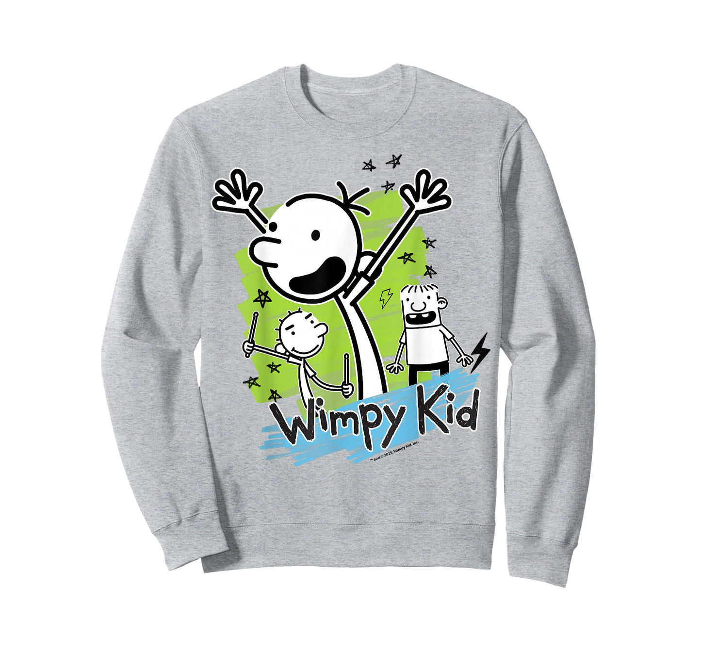 Diary of a Wimpy Kid Greg Heffley Cartoon Stick Characters T-Shirt
