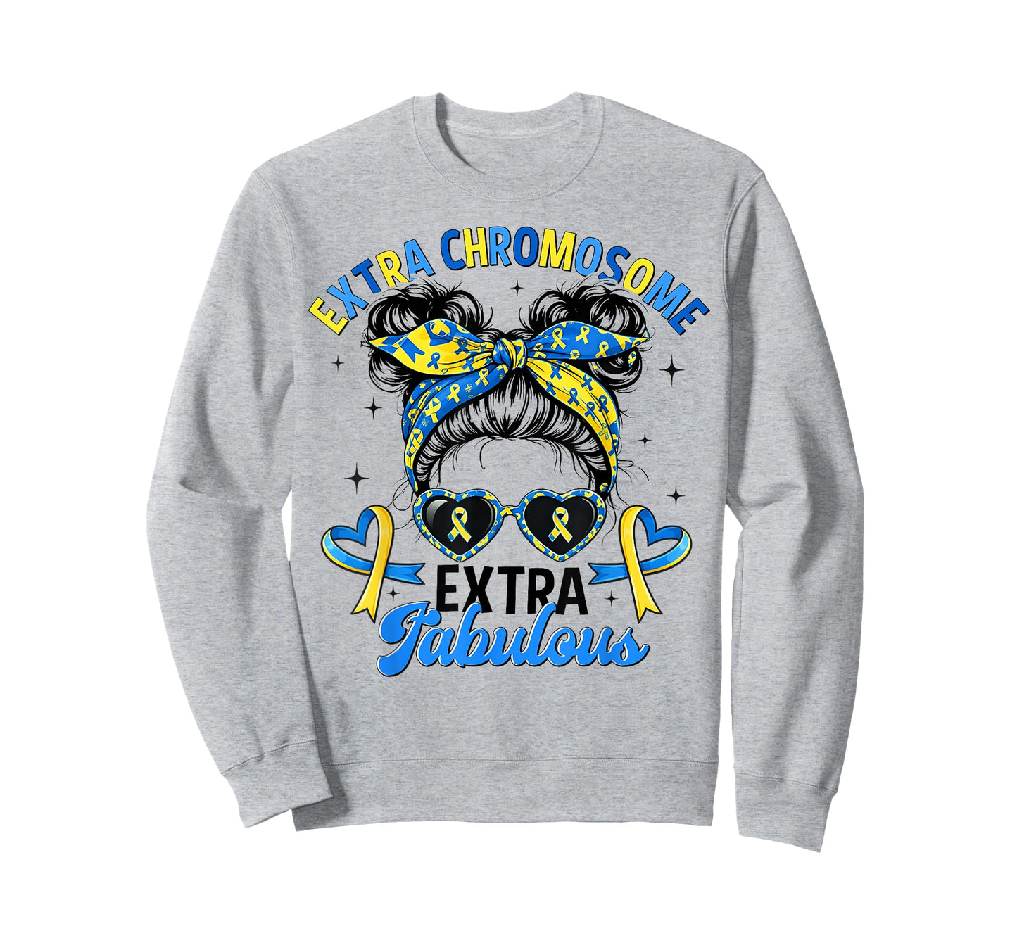 Extra Chromosome Extra Fabulous Trisomy 21 Girl Women Kid T-Shirt