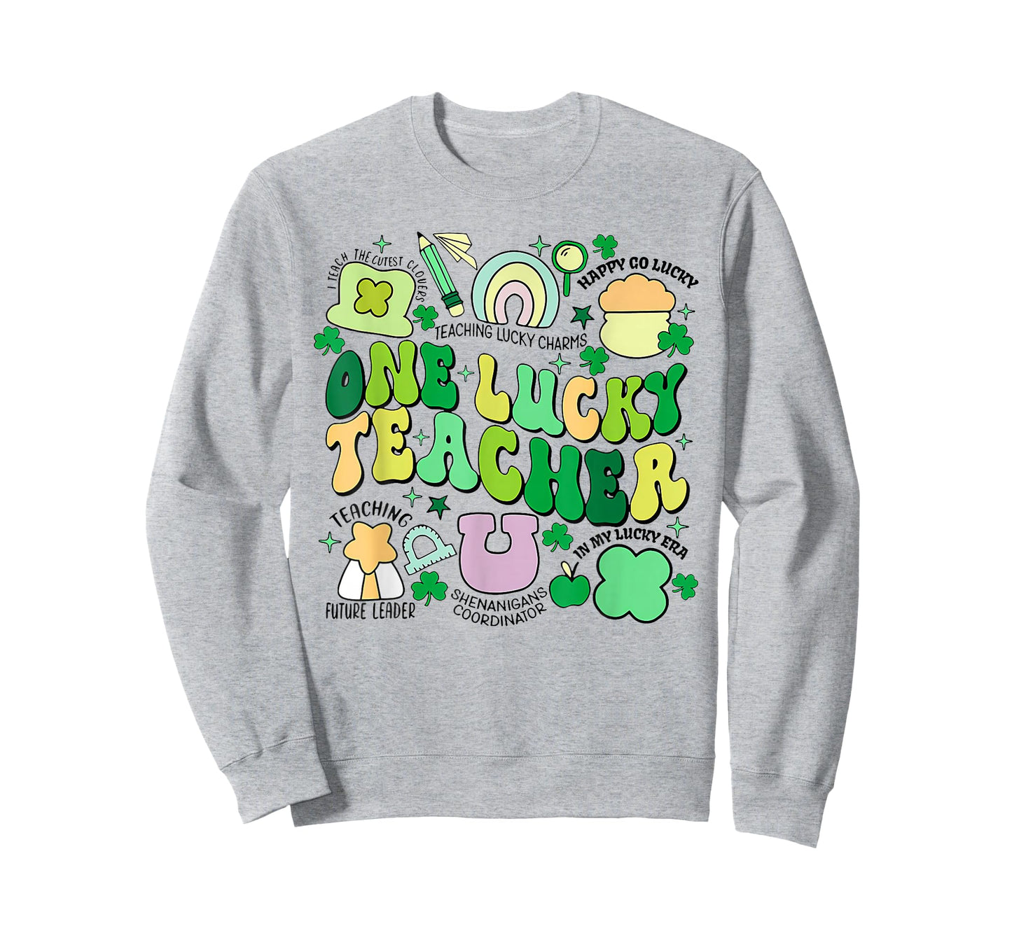 One Lucky Teacher St. Patrick's Day Irish Teacher Lucky Era T-Shirt