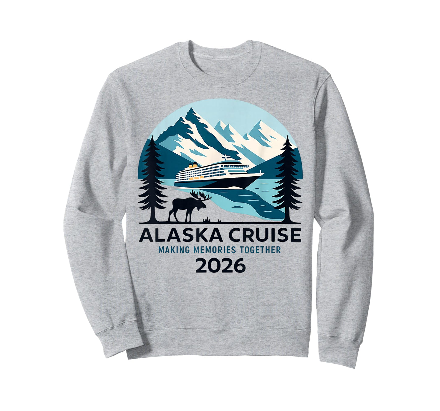 Matching Family Friends and Group Alaska Cruise 2026 T-Shirt