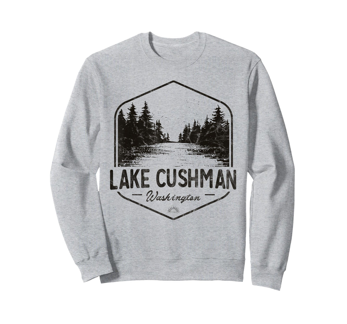 Lake Cushman Washington Outdoors Vintage T-Shirt