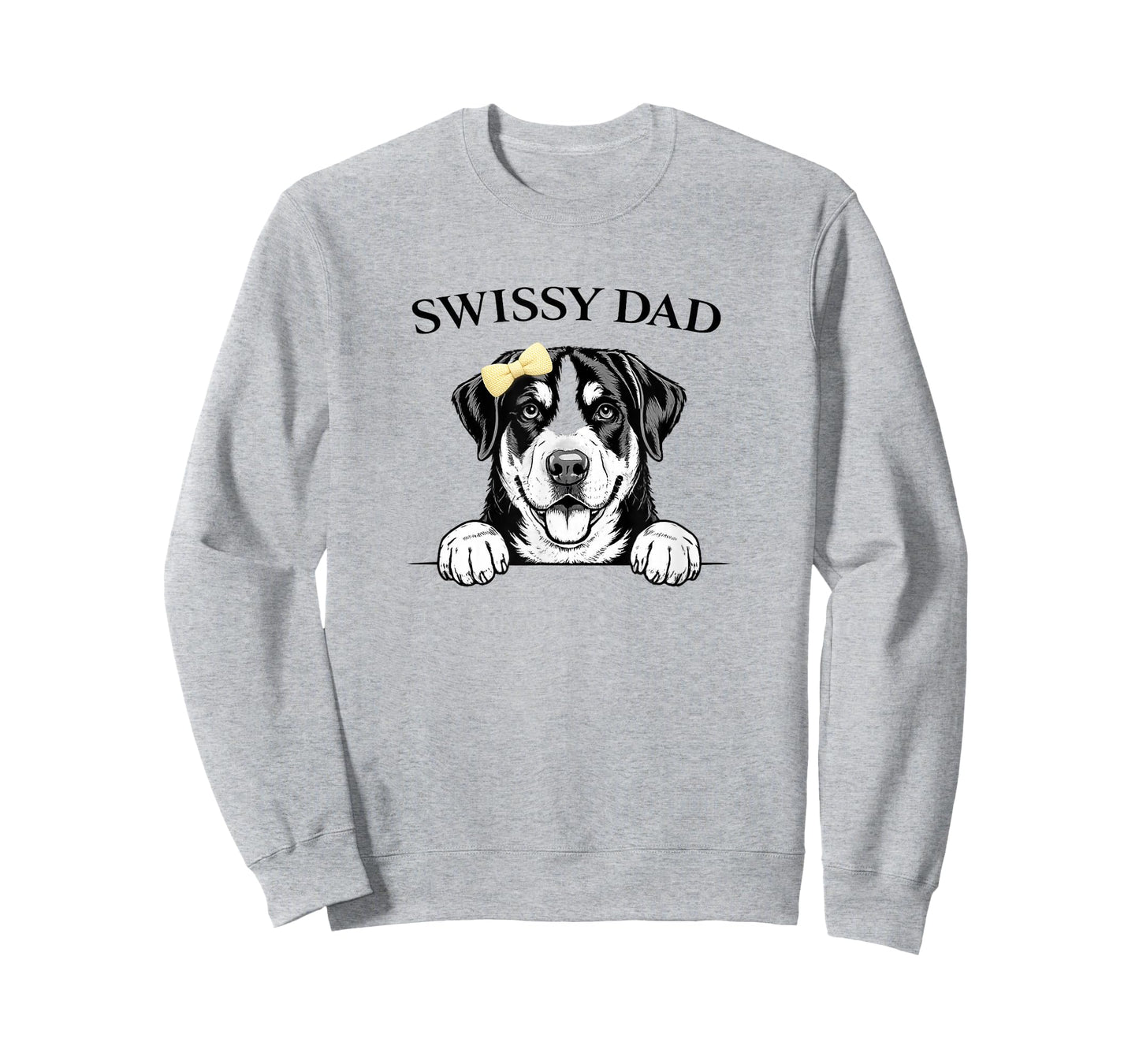 Greater Swiss Mountain Dog Swissy Dad Tee T-Shirt