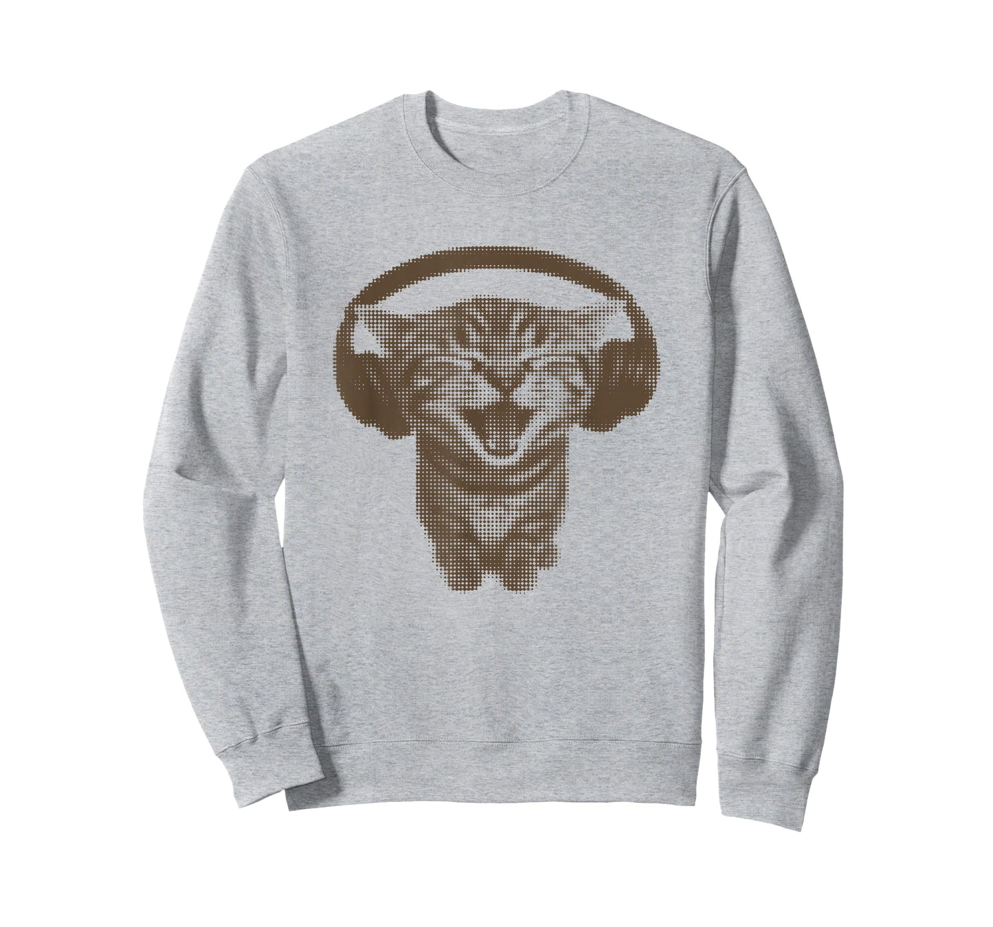 Cute Headphones Cat Funny Silly y2k Grunge Graphic T-Shirt
