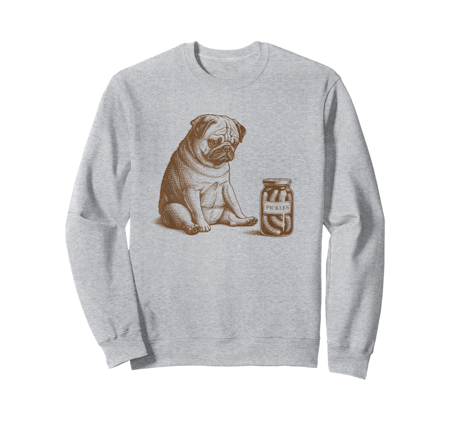 Pug Mom Dad Pickle Lover Dog Owner Humor Pug Mama T-Shirt