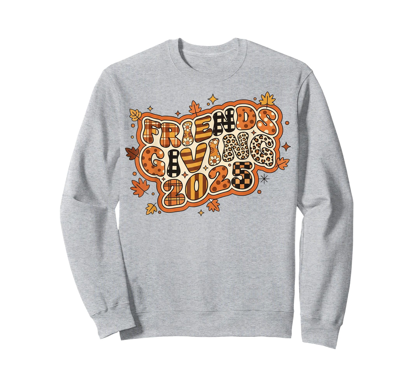Friendsgiving 2025 Squad Group Matching Thanksgiving T-Shirt