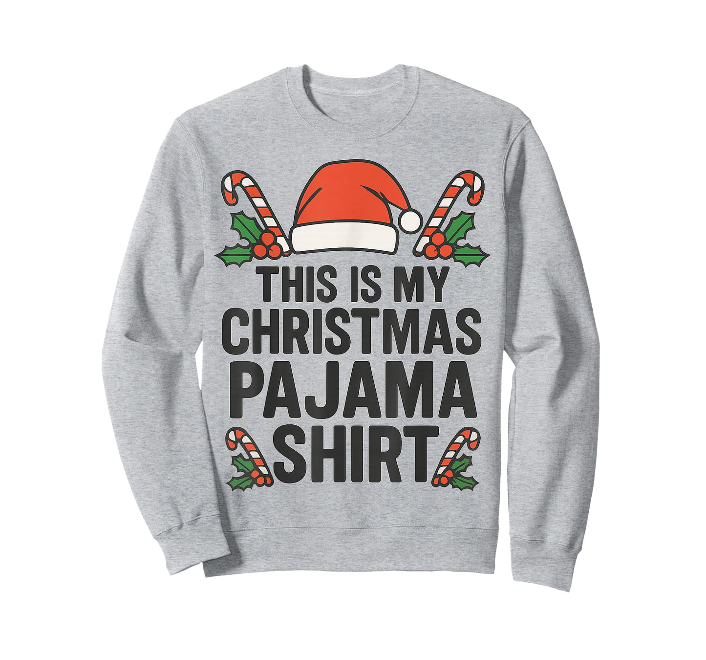 This is My Christmas Pajama Funny Xmas Pj s Men Women Kids T-Shirt