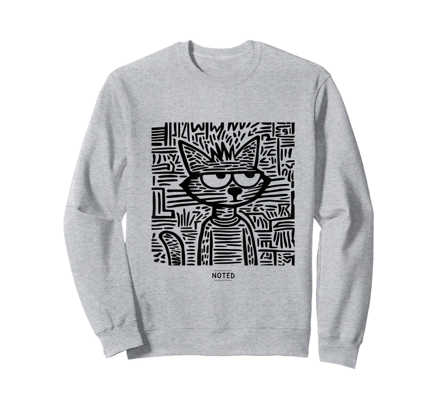 Noted Cat Meme Dry Humor Introvert T-Shirt