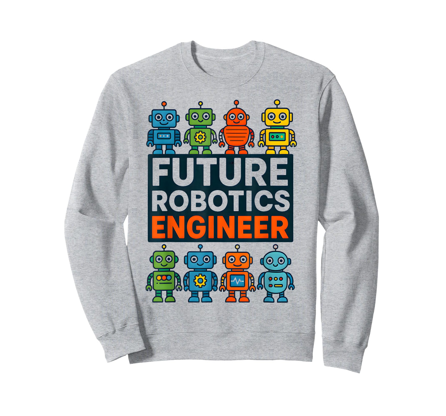 Future Robotics Engineer Funny Robot Engineering Kids T-Shirt