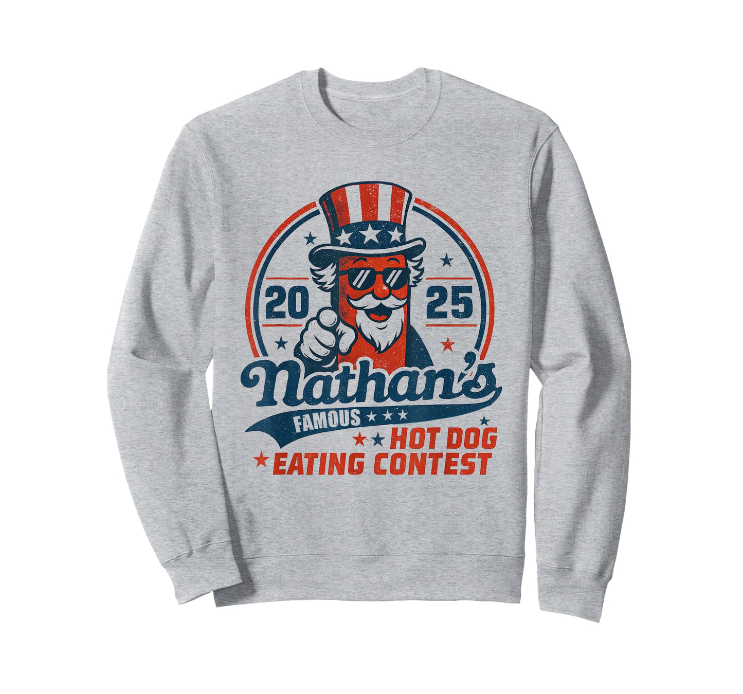Funny Nathan’s Famous Hot Dog Eating Contest 2025 T-Shirt