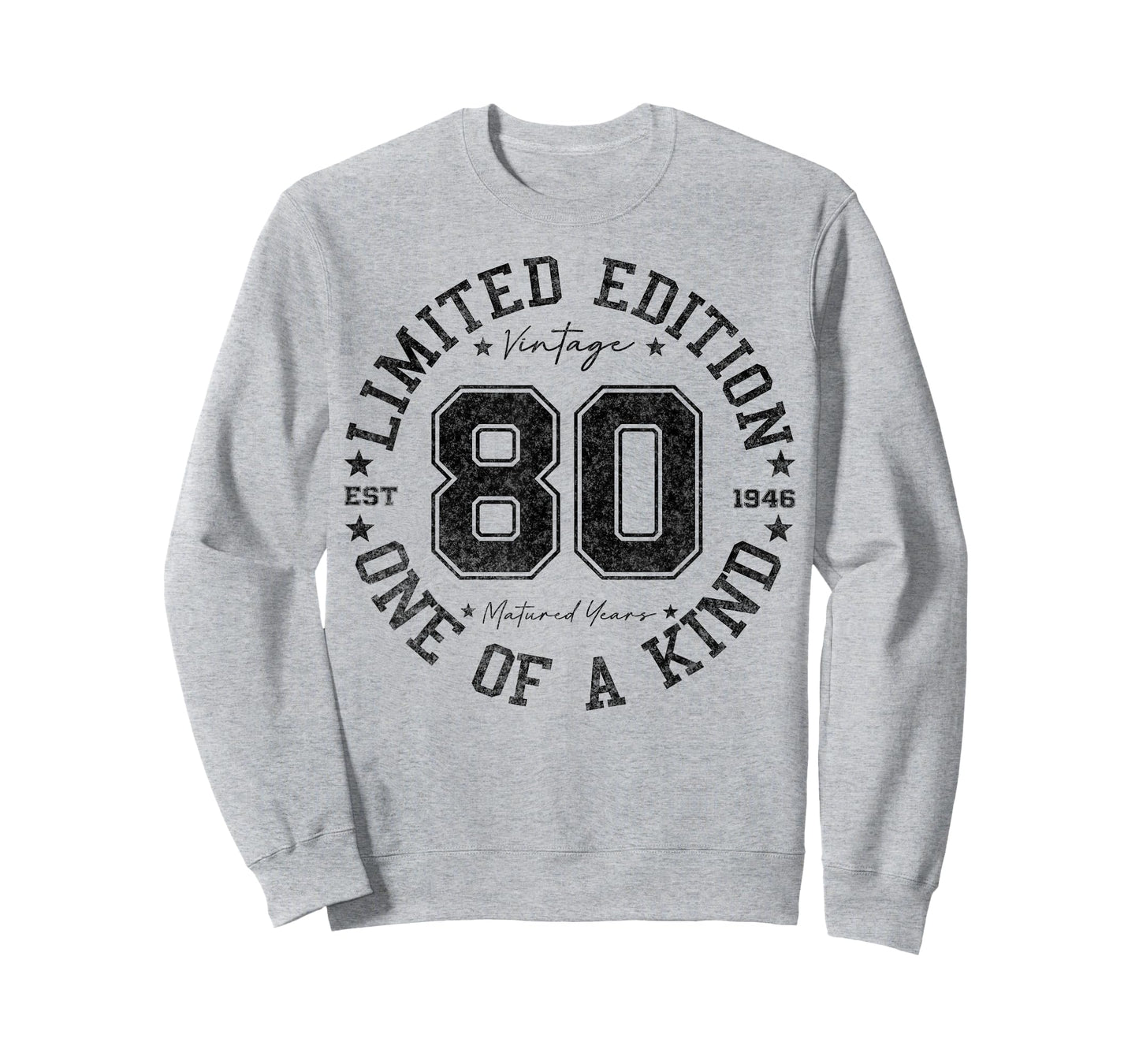 80 Year Old Gifts Vintage 1946 Limited Edition 80th Birthday T-Shirt
