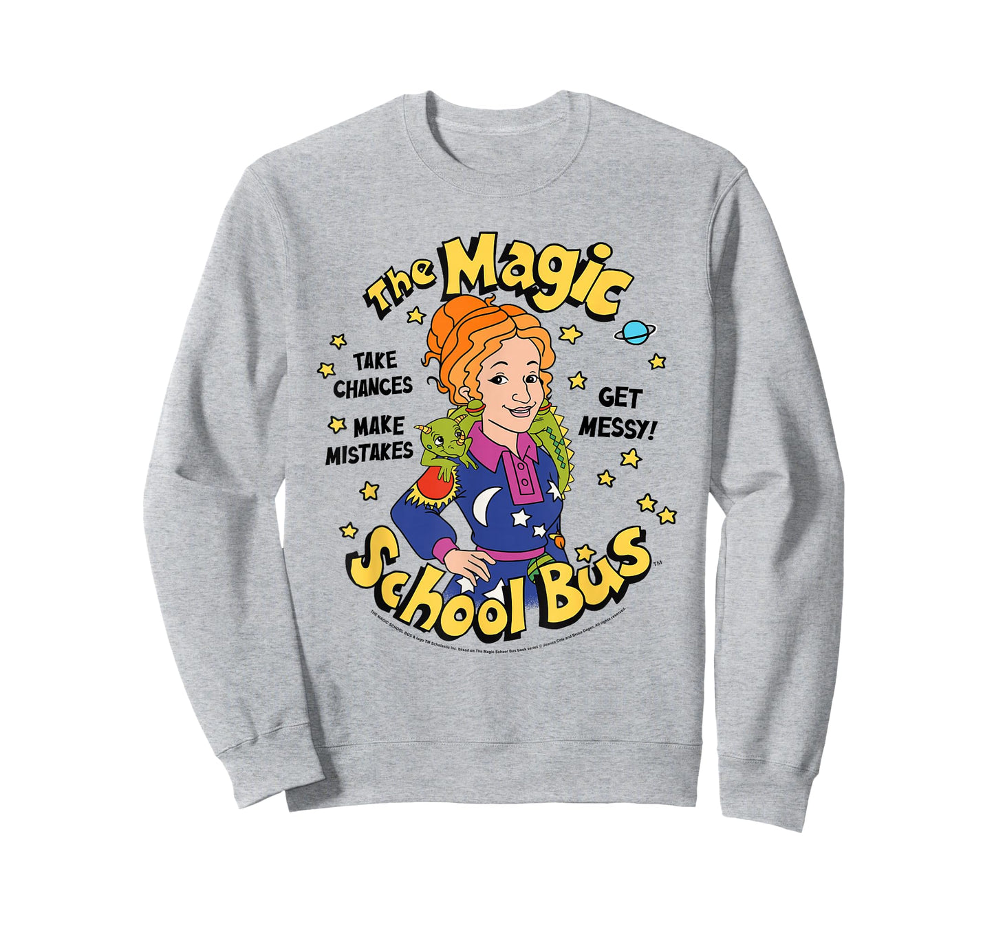 The Magic School Bus Ms Frizzle and Liz Quote Retro Cartoon T-Shirt