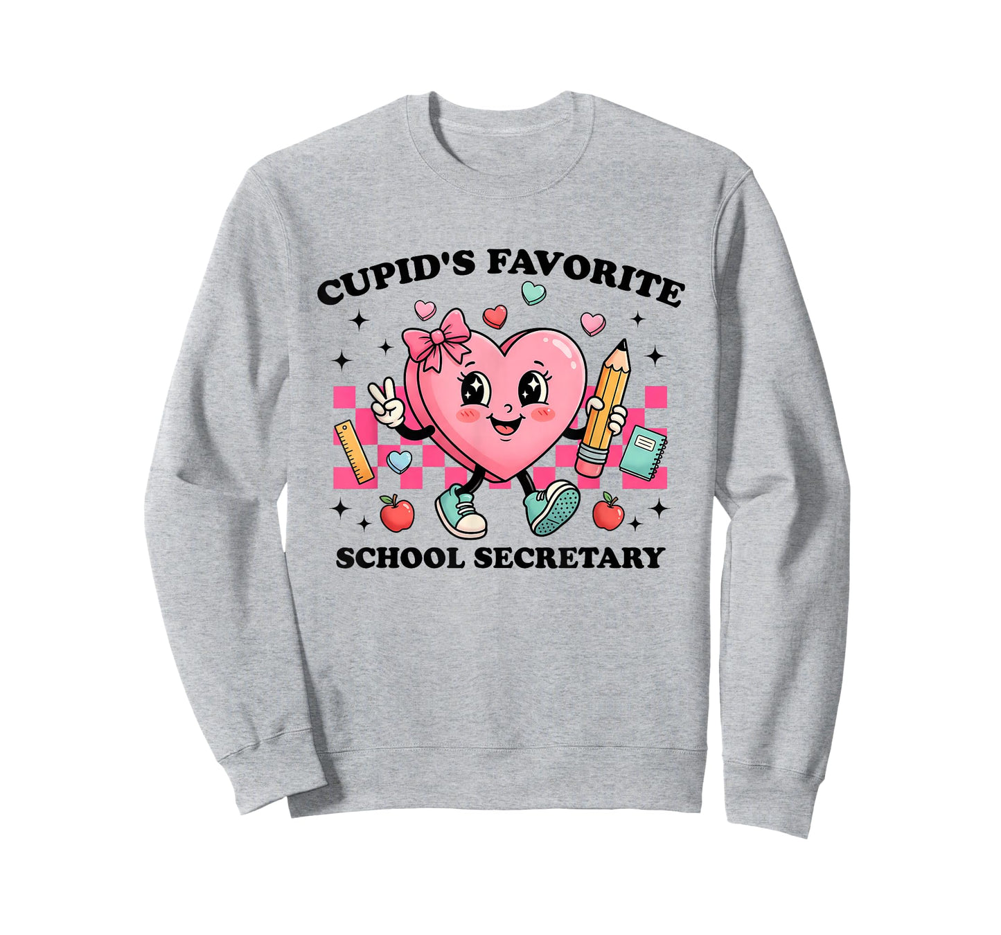 Cupid’s Favorite School Secretary Valentines Funny Cupid T-Shirt